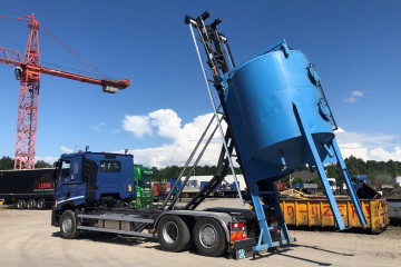 Kabelsysteem / Silosysteem 25 ton op RENAULT in Hulshout