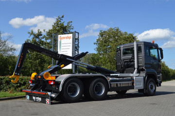 Containersysteem Busi Group 20 ton op MAN in Meerhout 