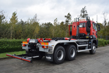 Containersysteem Busi Group 20 ton op FORD in Geel