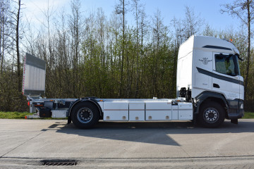 Chassis voor afneembare bovenbouw op DAF in Arendonk