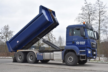 Containersysteem Busi Group 20 ton op MAN in Oud-Turnhout