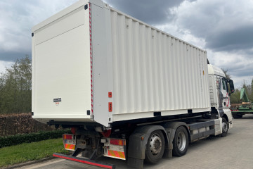 Dhollandia Zeecontainer 20voet Laadlift