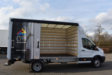 Schuifzeilopbouw / huifopbouw op Ford in Koersel