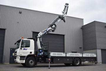 Laadkraan Copma 220.6J3 op DAF in Dessel