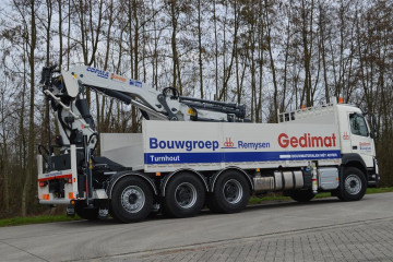 Laadkraan Copma 510.5J3 op VOLVO in Turnhout
