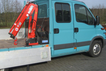 Maxilift laadkraan 100.1 op IVECO in Beerse