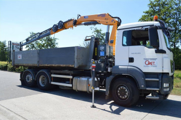 Laadkraan Copma 170.4 op MAN in Scherpenheuvel