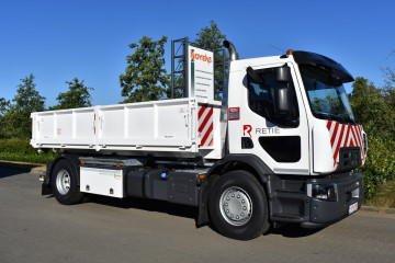 Containersysteem Busi Group 12 ton op Renault in Retie