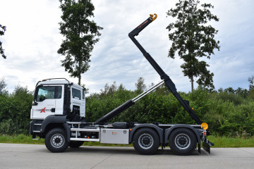 Containersysteem Busi Group 20 ton op MAN in Kobbegem