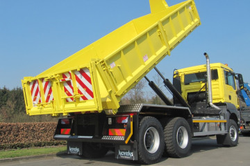 Containersysteem Busi Group 20 ton op MAN in Kasterlee