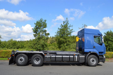 Containersysteem Busi Group 20 ton op Renault in Hulshout