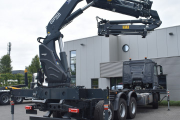 Laadkraan Copma 360.5J3 op MERCEDES in Zulte