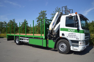 Laadkraan Copma 210.3 op DAF in Morkhoven