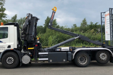 Containersysteem Busi Group 20 ton op DAF in Londerzeel