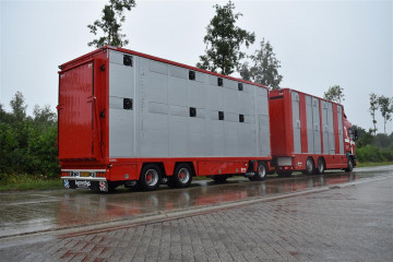 IRMA aanhangwagen met 2 laadvloeren in Schalkhaar