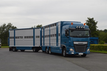 Veelaadkast IRMA met 2 laadvloeren op DAF in Wadelincourt