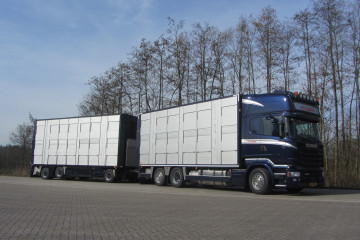 Veelaadkast IRMA overgezet op SCANIA in 's Hertogenbosch