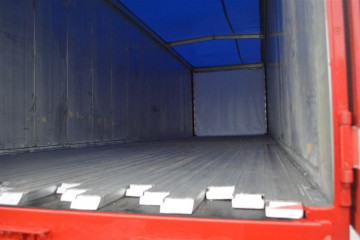 Aluminium laadbak met walking floor op bestaand opleggerchassis in Oevel 