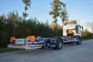 Chassis voor afneembare bovenbouw & laadbrug op MAN in Herentals