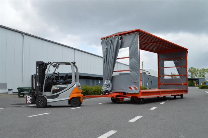 Aanhangwagen Intern Transport Huifopbouw Schuifzeilopbouw Zwaarlastaanhangwagen (11)