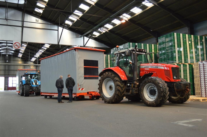 Aanhangwagen Intern Transport Huifopbouw Schuifzeilopbouw Zwaarlastaanhangwagen (4)