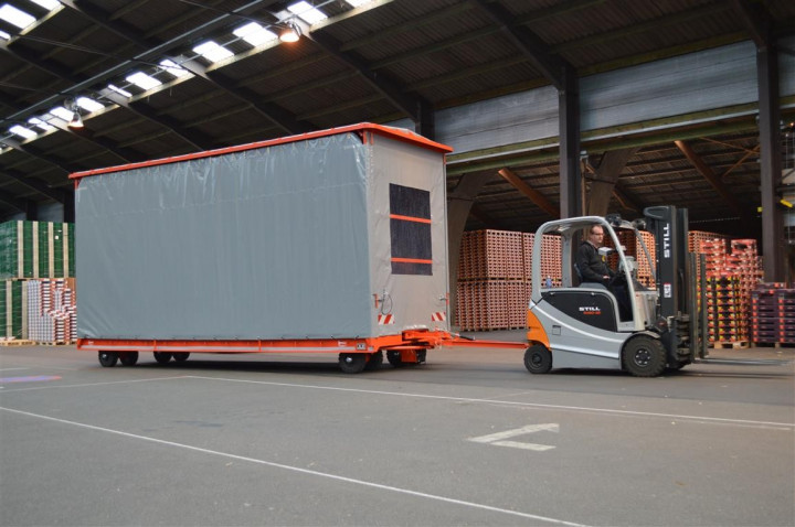 Aanhangwagen Intern Transport Huifopbouw Schuifzeilopbouw Zwaarlastaanhangwagen (5)