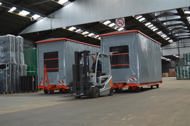 Aanhangwagen Intern Transport Huifopbouw Schuifzeilopbouw Zwaarlastaanhangwagen (7)