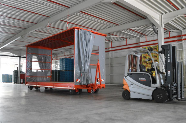 Aanhangwagen Intern Transport Huifopbouw Schuifzeilopbouw Zwaarlastaanhangwagen (9)