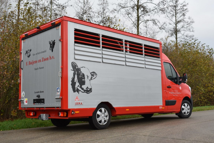 Baijens Irma Veetransport Renault Master Dierentransport Levend Vee Baarle Nassau (9)