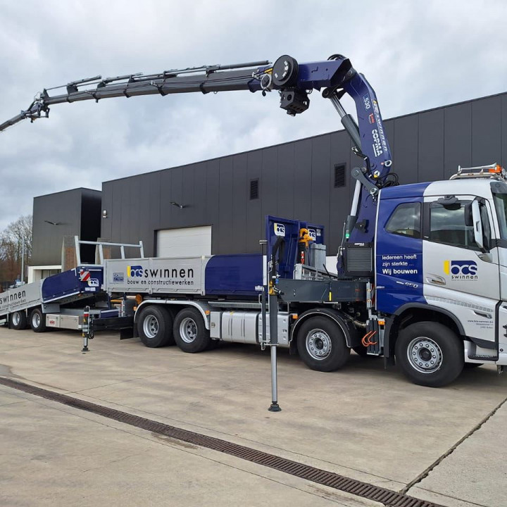 Copma Laadkraan Busi Group Containersysteem Bcs Swinnen Balen 2