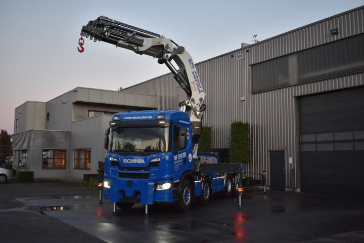 Copma 1150 De Ceuster Kraanwagen Scania Dubbel Gebruik (34)