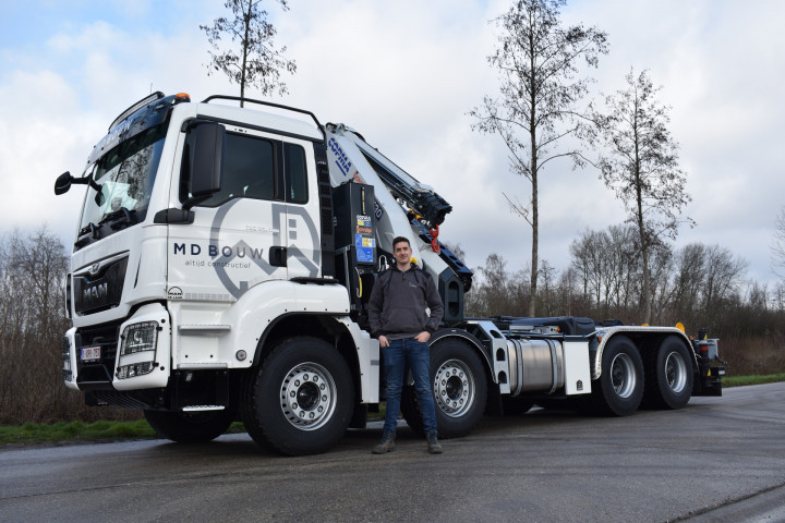 Copma Laadkraan Autolaadkraan Busi Group Containersysteem Haaksysteem Man Vrachtwagen Uitschuifbare Bumper Lille (10)