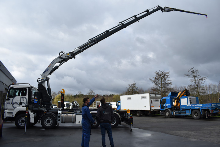 Copma Laadkraan Autolaadkraan Busi Group Containersysteem Haaksysteem Man Vrachtwagen Uitschuifbare Bumper Lille (13)