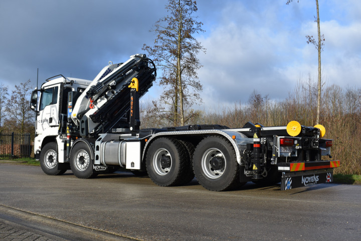 Copma Laadkraan Autolaadkraan Busi Group Containersysteem Haaksysteem Man Vrachtwagen Uitschuifbare Bumper Lille (2)