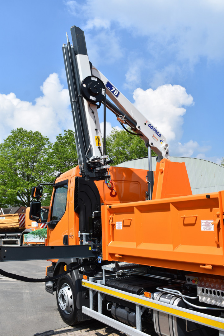 Copma Laadkraan Containersysteem Gemeente Dessel Volvo (2)