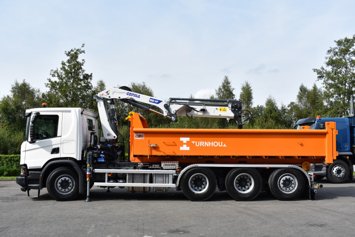 Copma Laadkraan Containersysteem Haaksysteem 188 Stad Turnhout Scania (21)