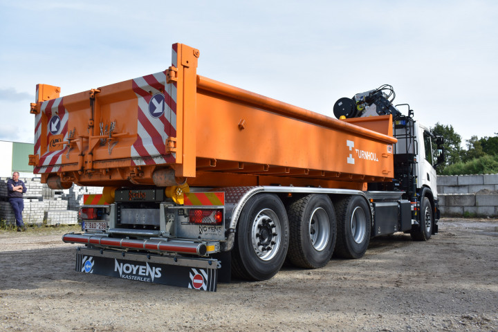 Copma Laadkraan Containersysteem Haaksysteem 188 Stad Turnhout Scania (4)
