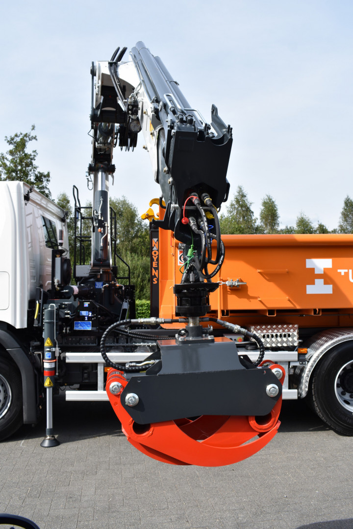 Copma Laadkraan Containersysteem Haaksysteem 188 Stad Turnhout Scania (9)
