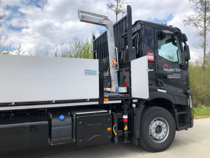 Copma Laadkraan Renault Vrachtwagen Dakdekkerskraan Dakwerkerskraan Tielen (11)