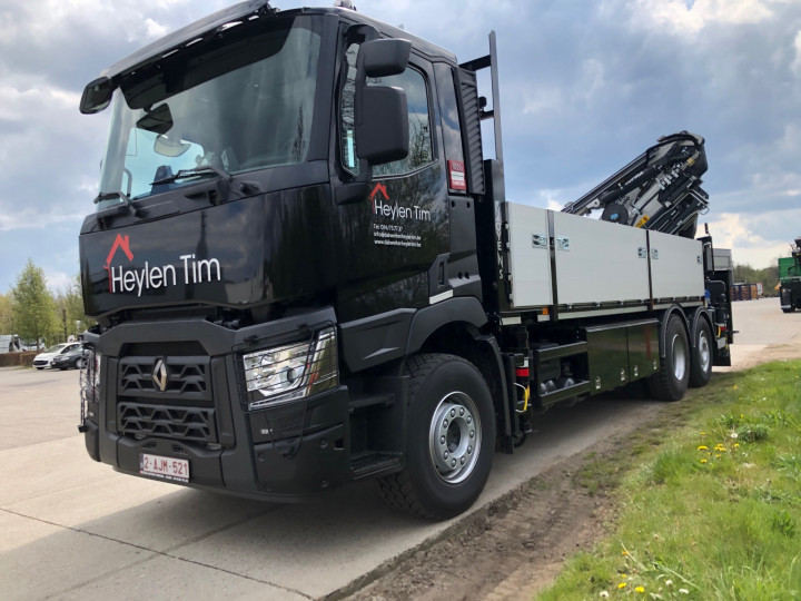 Copma Laadkraan Renault Vrachtwagen Dakdekkerskraan Dakwerkerskraan Tielen (18)