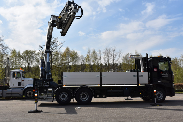Copma Laadkraan Renault Vrachtwagen Dakdekkerskraan Dakwerkerskraan Tielen (4)