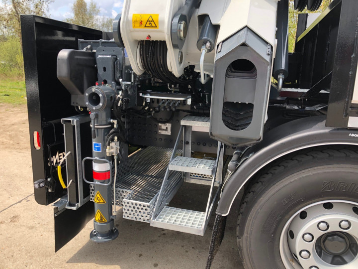 Copma Laadkraan Renault Vrachtwagen Dakdekkerskraan Dakwerkerskraan Tielen (7)