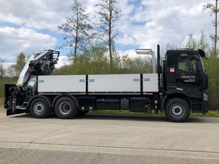 Copma Laadkraan Renault Vrachtwagen Dakdekkerskraan Dakwerkerskraan Tielen (9)
