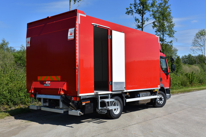 Gesloten Laadkast Dhollandia Laadbrug Servicewagen Welec Westerlo (9)