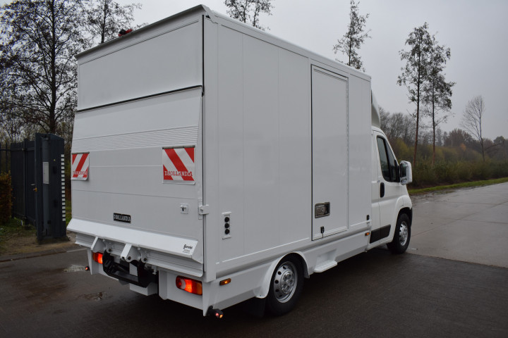 Gesloten Laadkast Laadlift Dhollandia Peugeot Boxer Elektro Smets Kasterlee (3)