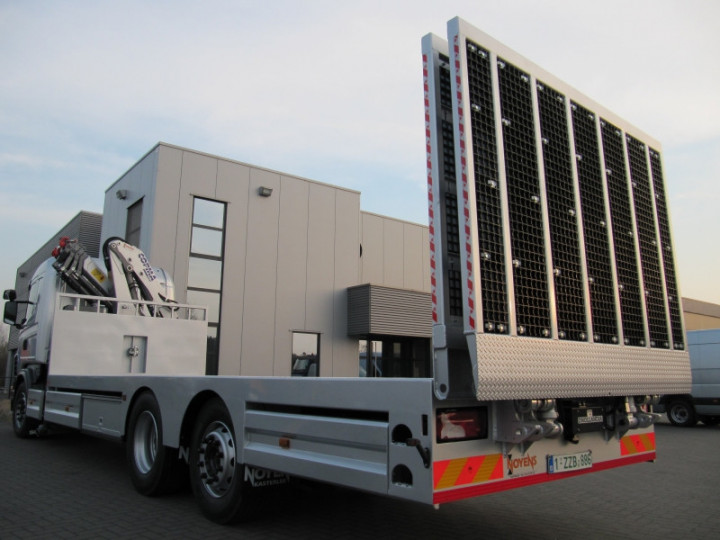 Autolaadkraan Copma Open Laadplateau Dhollandia Opritten Scania (3) 2