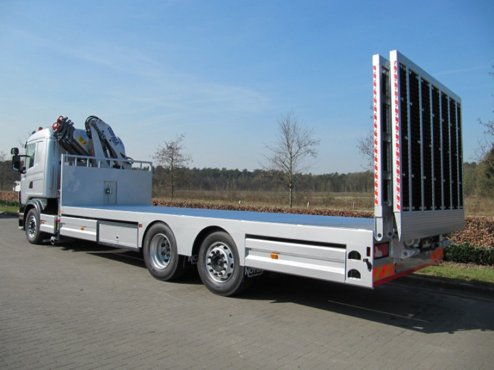 Autolaadkraan Copma Open Laadplateau Dhollandia Opritten Scania (4) 2