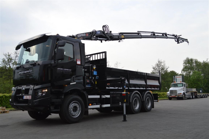 Autolaadkraan Laadkraan Copma Kipper Renault (5)