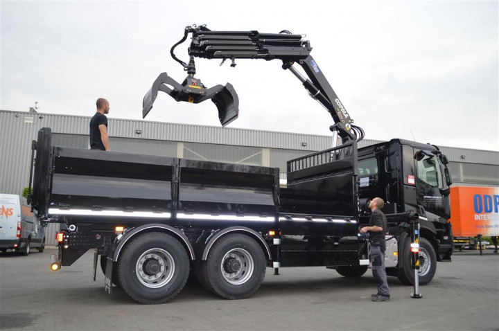 Autolaadkraan Laadkraan Copma Kipper Renault (6)