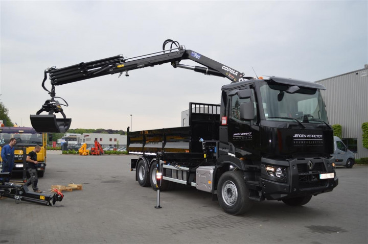 Autolaadkraan Laadkraan Copma Kipper Renault (9)